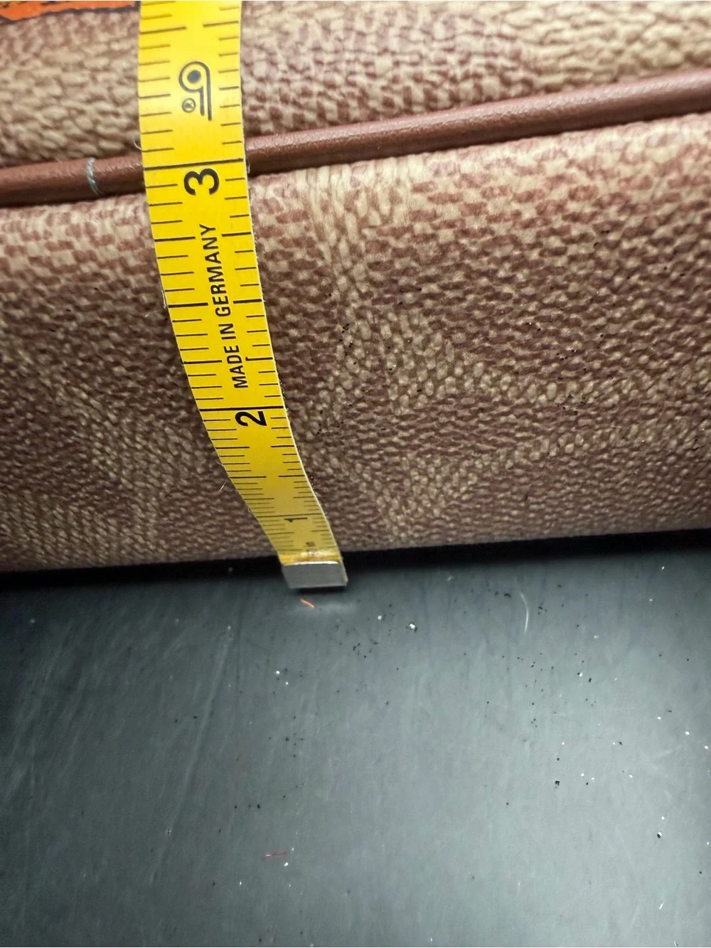 COACH Brown Leather Pumpkin Jamie Crossbody Bag